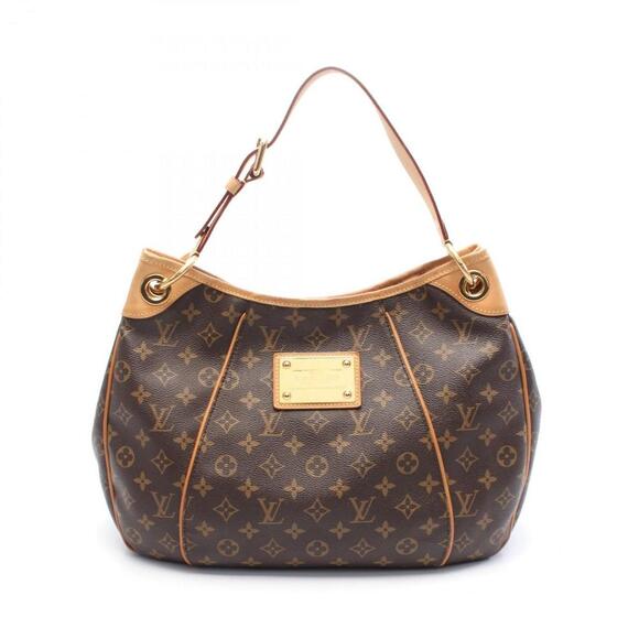 LOUIS VUITTON Brown Monogram Leather Shoulder Bag - Picture 1 of 11